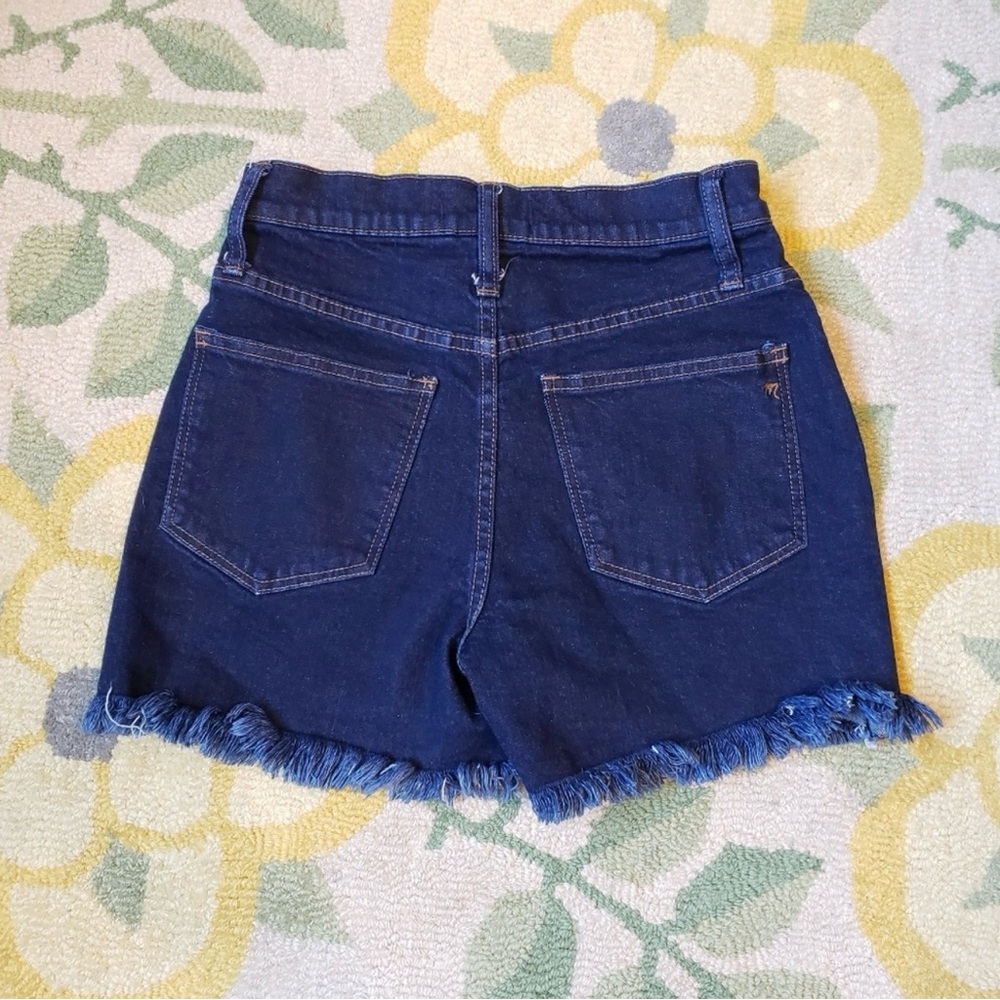 MADEWELL HIGH RIDE RAW HEM SHORTS - Picture 3 of 4